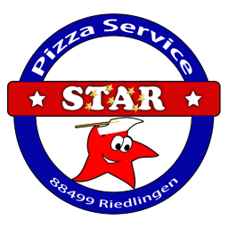 Star Pizza logo.